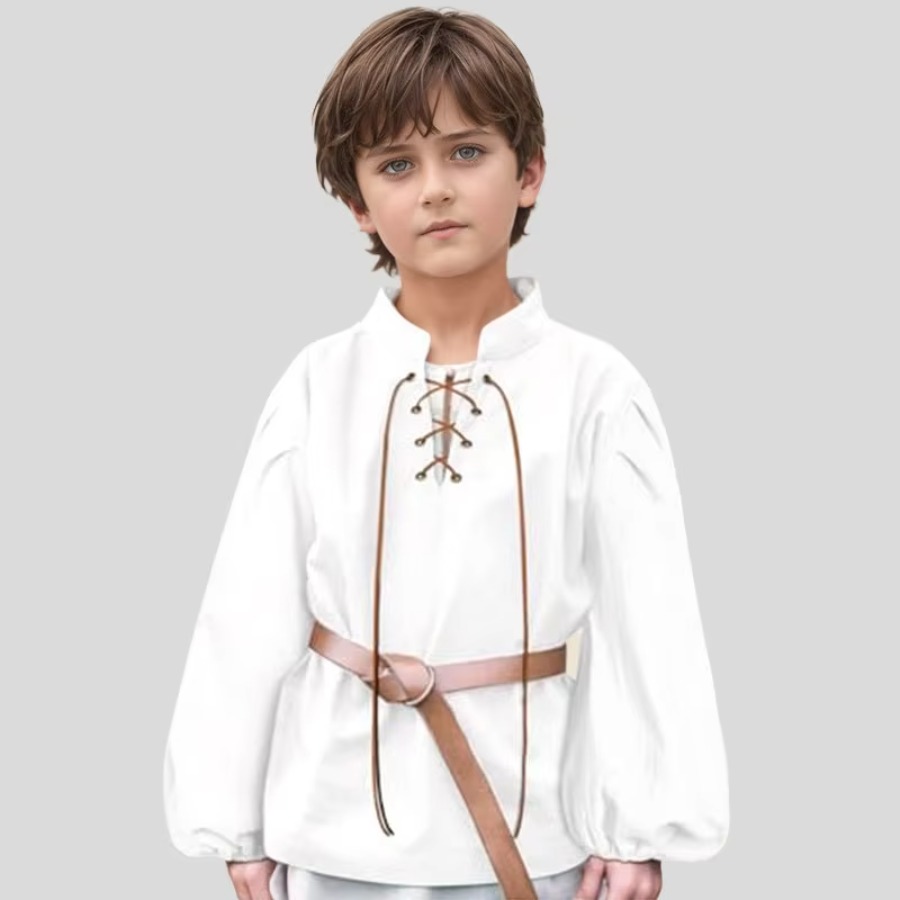 Shirts - Chemise de pirate médiévale pour garçons,
