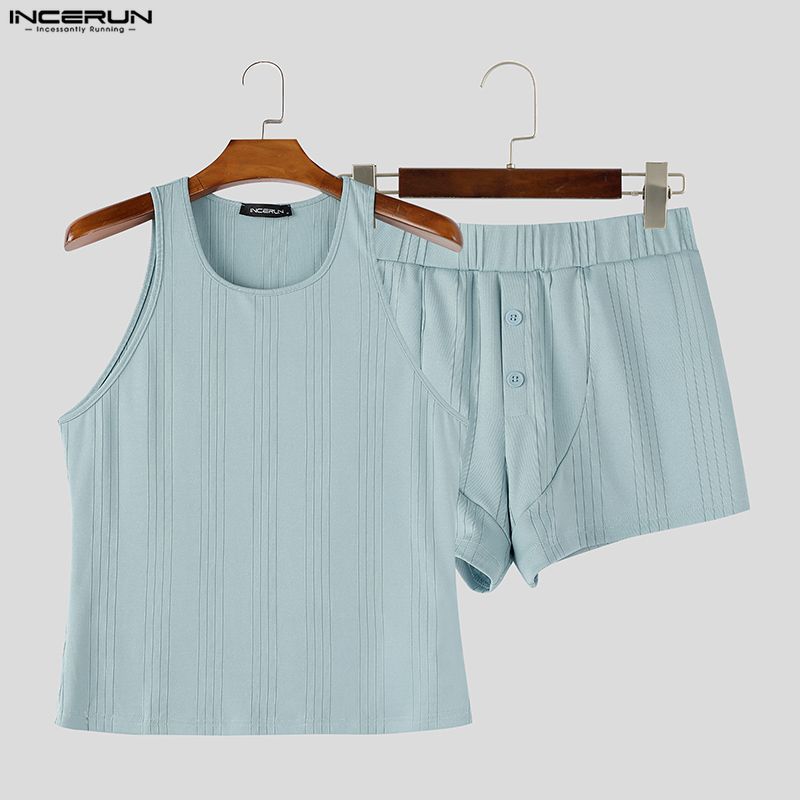 Ensembles pour hommes INCERUN  - Shorts avis et prix