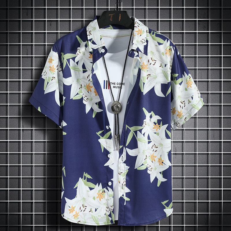Chemises de plage hawaïennes p - Vintage Hawaiian Floral Shirt avis et prix