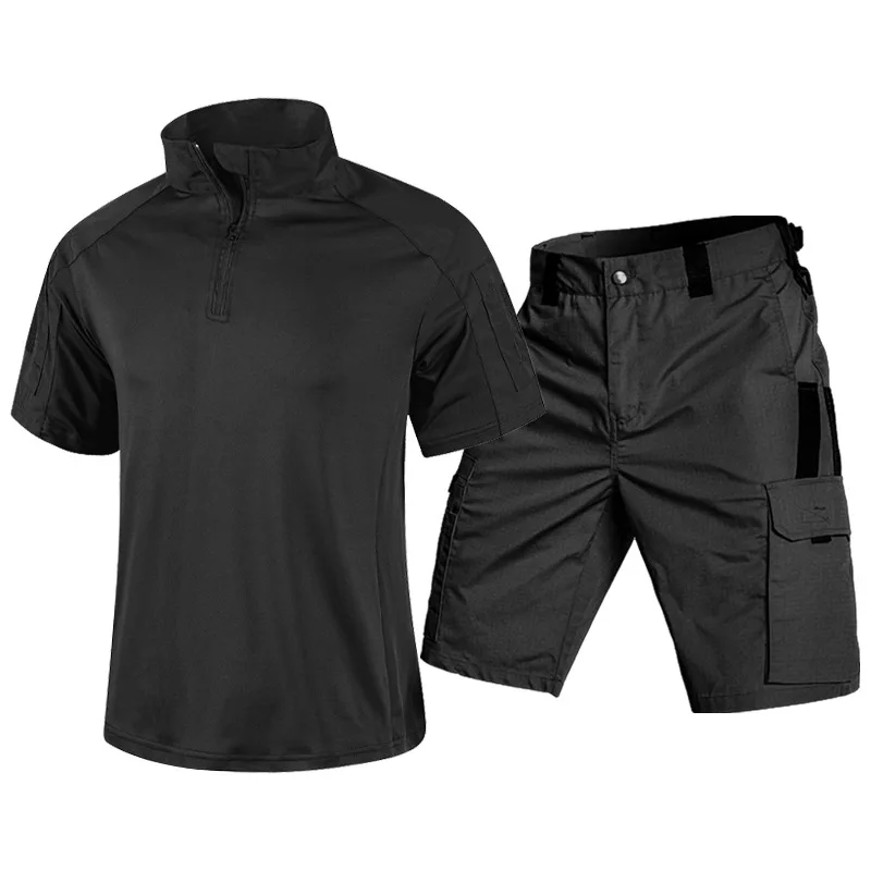 Ensemble T-shirt tactique à ma - Tactical Military Shirt Cargo avis et prix